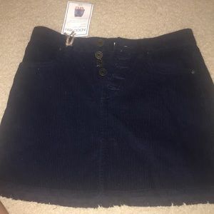 Corduroy baby skirt